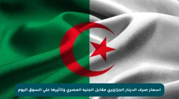 أسعار صرف الدينار الجزائري مقابل الجنيه المصري وتأثيرها على السوق اليوم